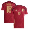 Original Fußballtrikot Belgien Mangala 18 Heimtrikot EURO 2024 Für Herren